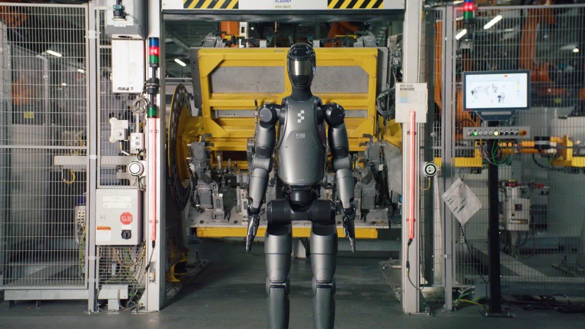 Figure 02 robot at BMW Group plant Spartanburg