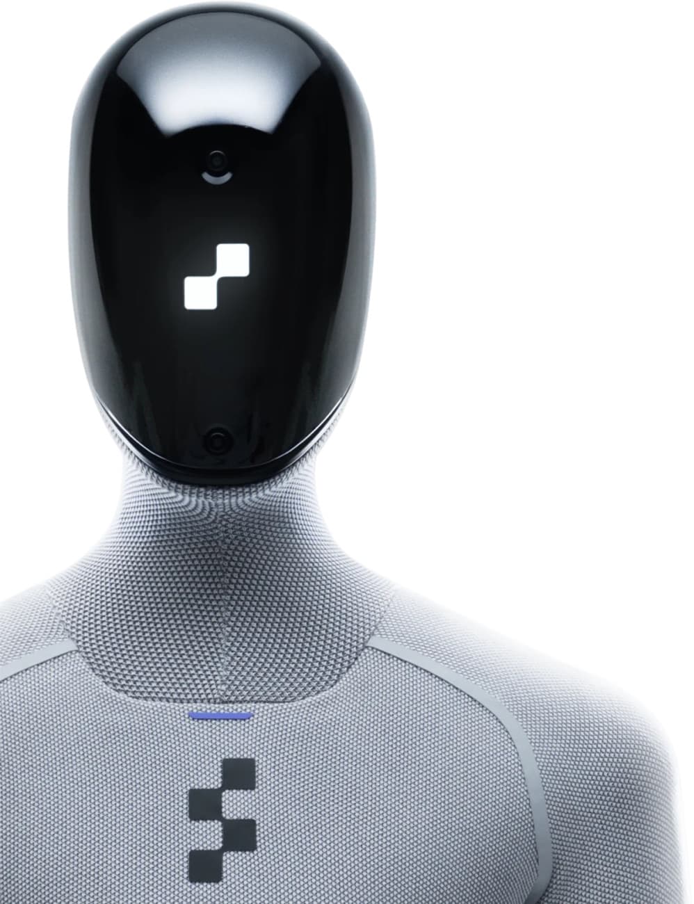 Figure 03 humanoid robot torso, official product image